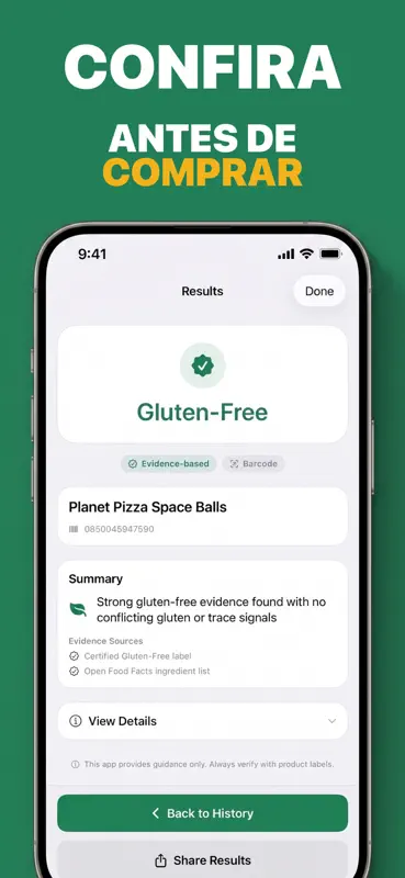 Gluten Free Scanner: GF Check screenshot 4 of 6