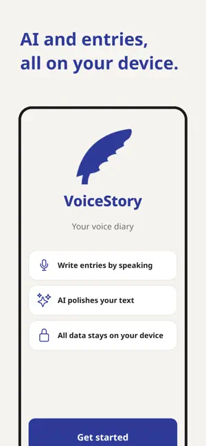 VoiceStory Diary screenshot 4