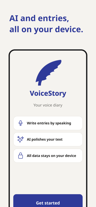 VoiceStory Diary Screenshot 4 of 4