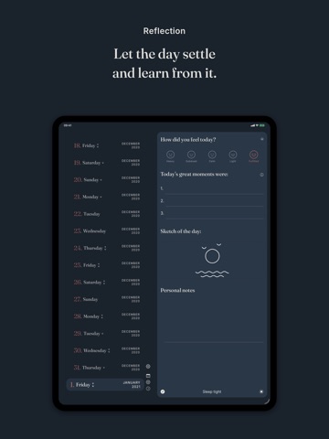 FIVE minutes iPad screenshot