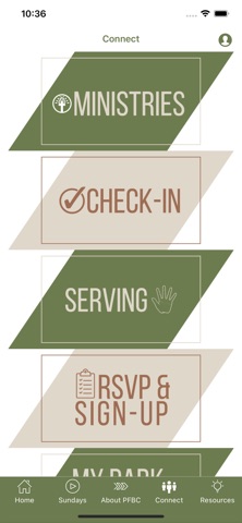 Park Forest Baptist Church screenshot