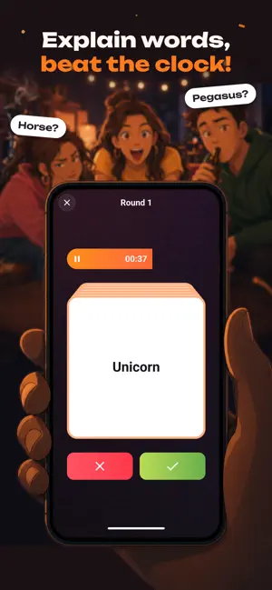 Alias & Fishbowl: Word Game screenshot 1