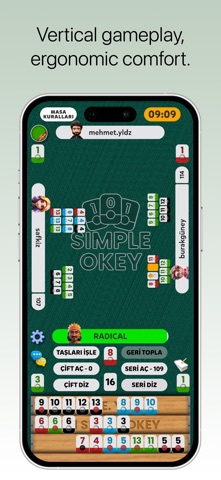 101 Simple Okey-Play Vertical! Screenshot 2 of 10