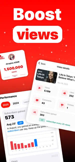 Tracker for YouTube | Creatipi screenshot 4