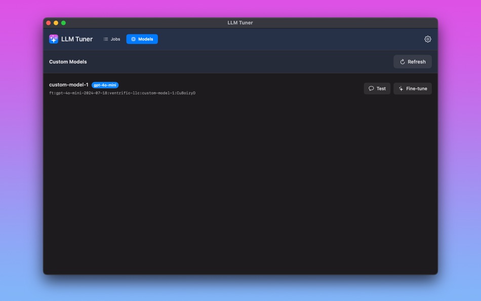 #5. LLM Tuner (macOS) โดย: Noel Geren