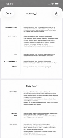 Sewing Pattern Translator Screenshot 7 of 8