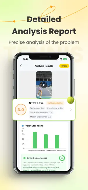 iSwingCoach-AI Tennis Analysis screenshot 2