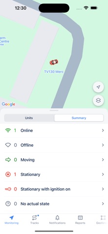 TruviewGPS iPhone screenshot