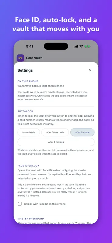 Card Vault by YourCardJourney screenshot 8 of 9