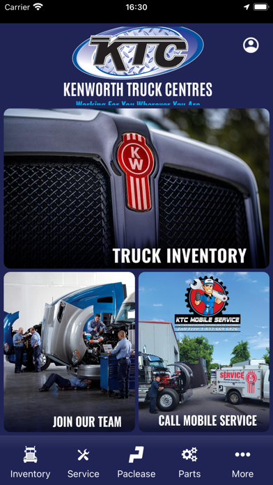 Kenworth Truck Centres Screenshot