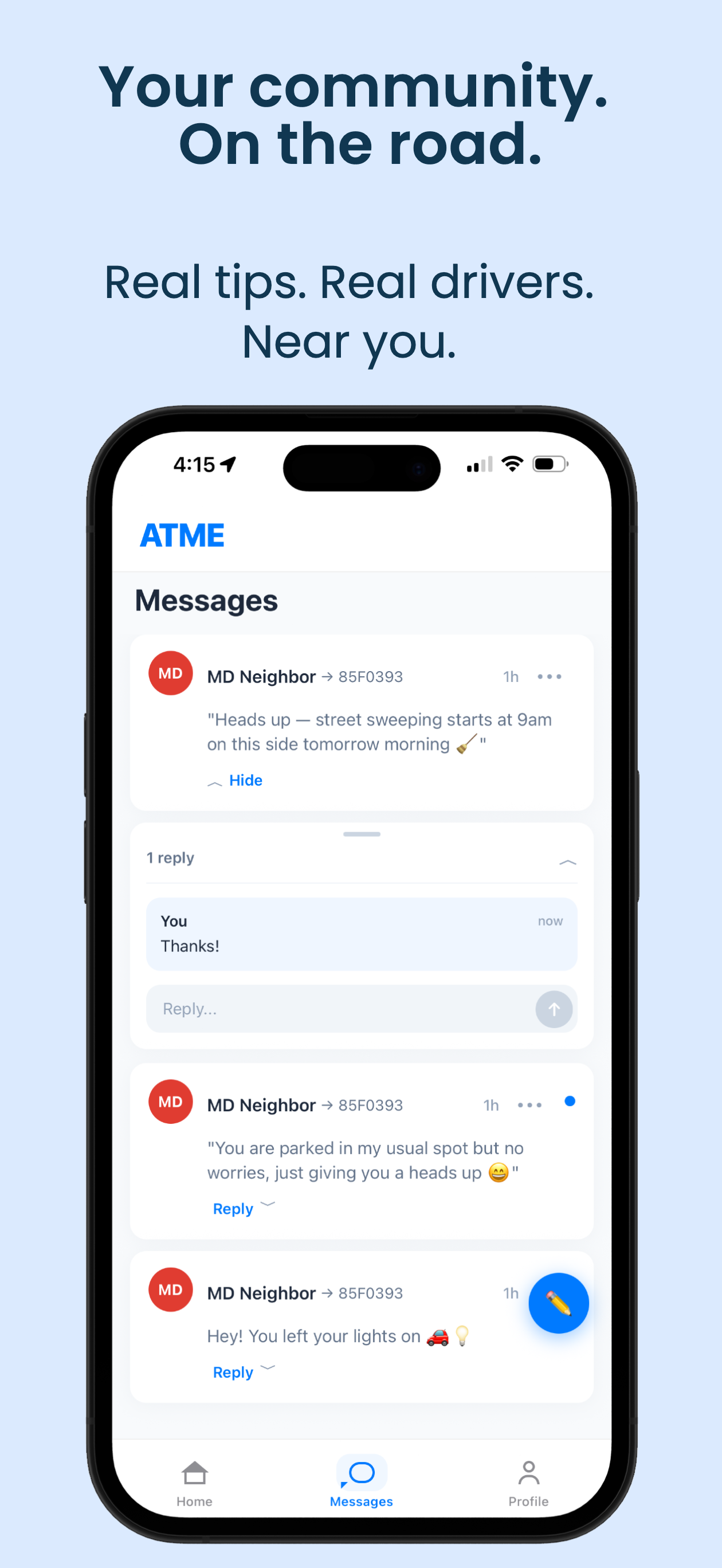 atme - Parking Tips & Alerts screenshot 5