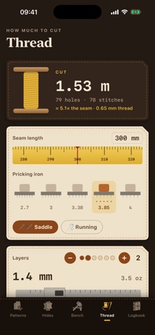 Cut Punch Stitch: Leathercraft screenshot 3