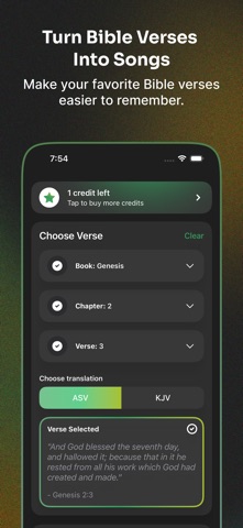VRSE - Bible verse songs screenshot