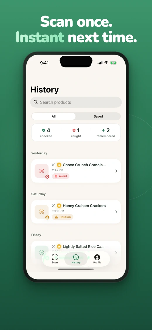 SafeBite AI: Allergy Scanner screenshot 9