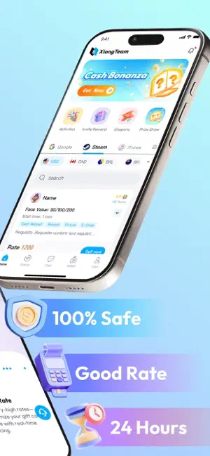 XiongTeam:Sell Gift Cards screenshot 2