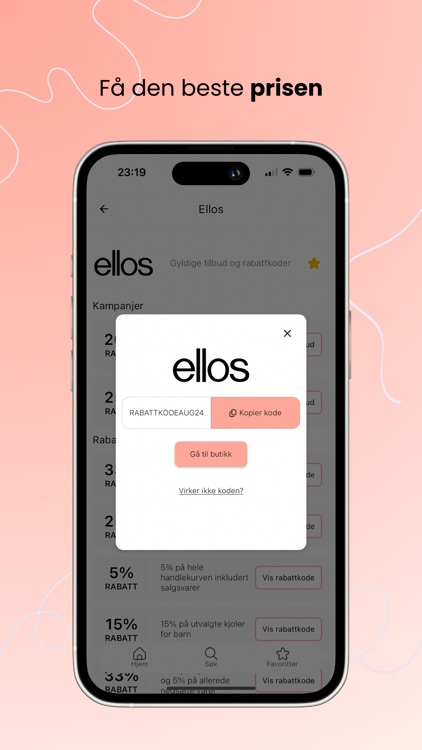 Rabattkode screenshot-3