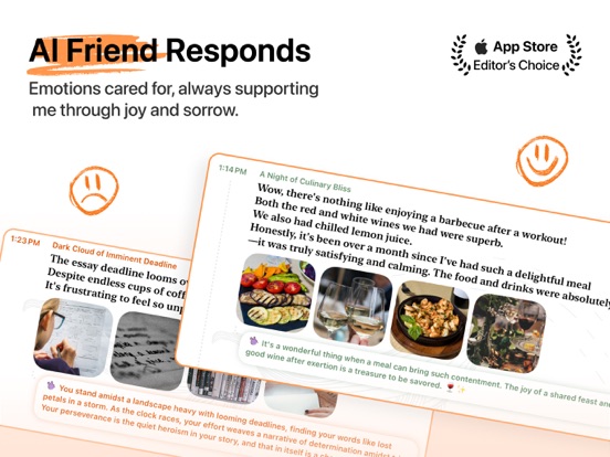 Lifelight: AI Journal & Memory iPad screenshot 2 - Lifestyle app