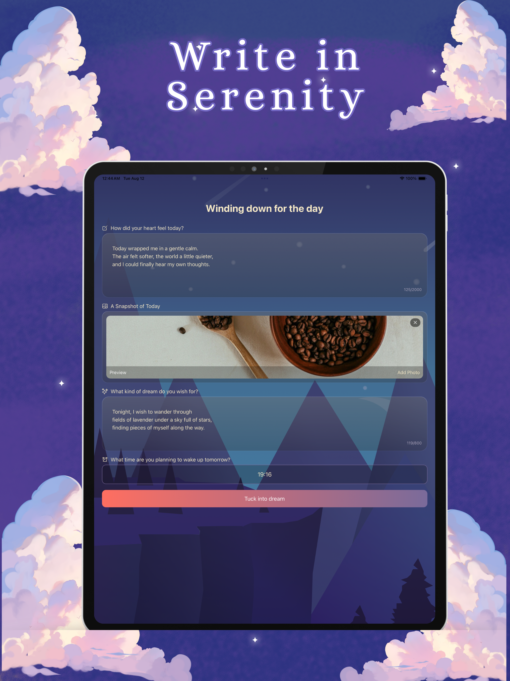 Asleep: Dream & Tarot Journal screenshot 11