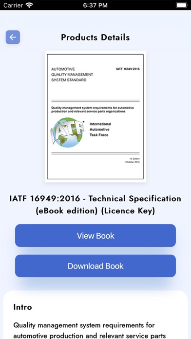 SMMT IF eBook Reader Screenshot
