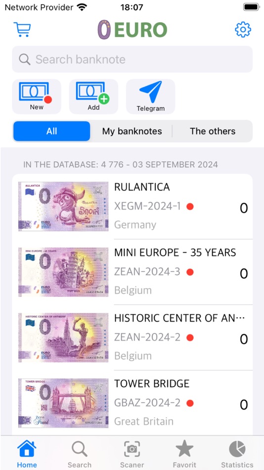 #1. 0 EURO (macOS) 由: Vladimir Raevskih