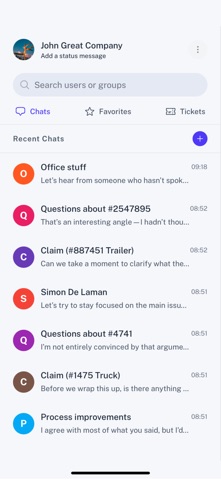 Convoki screenshot