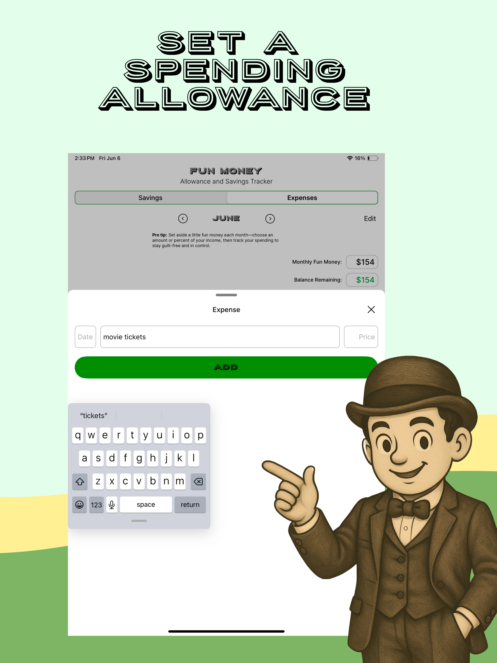 Fun Money: Allowance Budget
