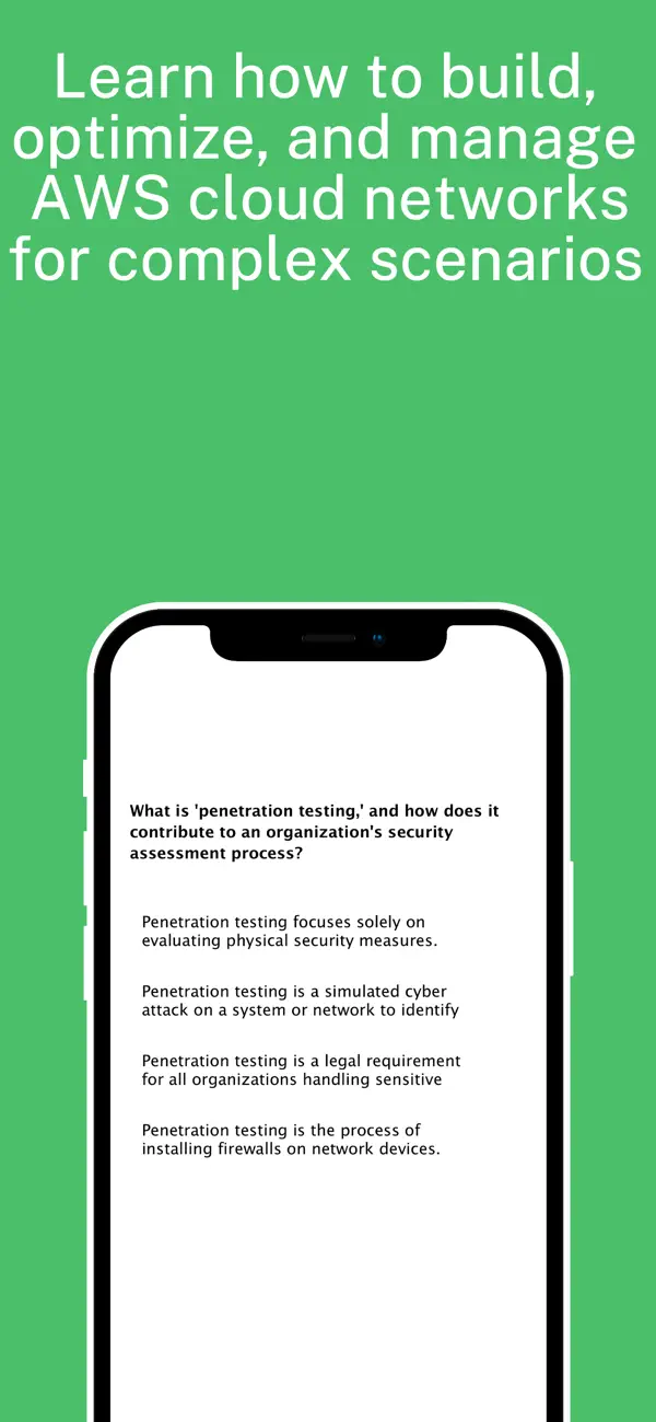 Screenshot #3 pour AWS Pro & Specialty Exams Prep