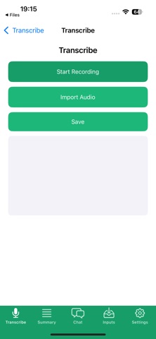 AI Note Taker -Taking,Summary iPhone screenshot