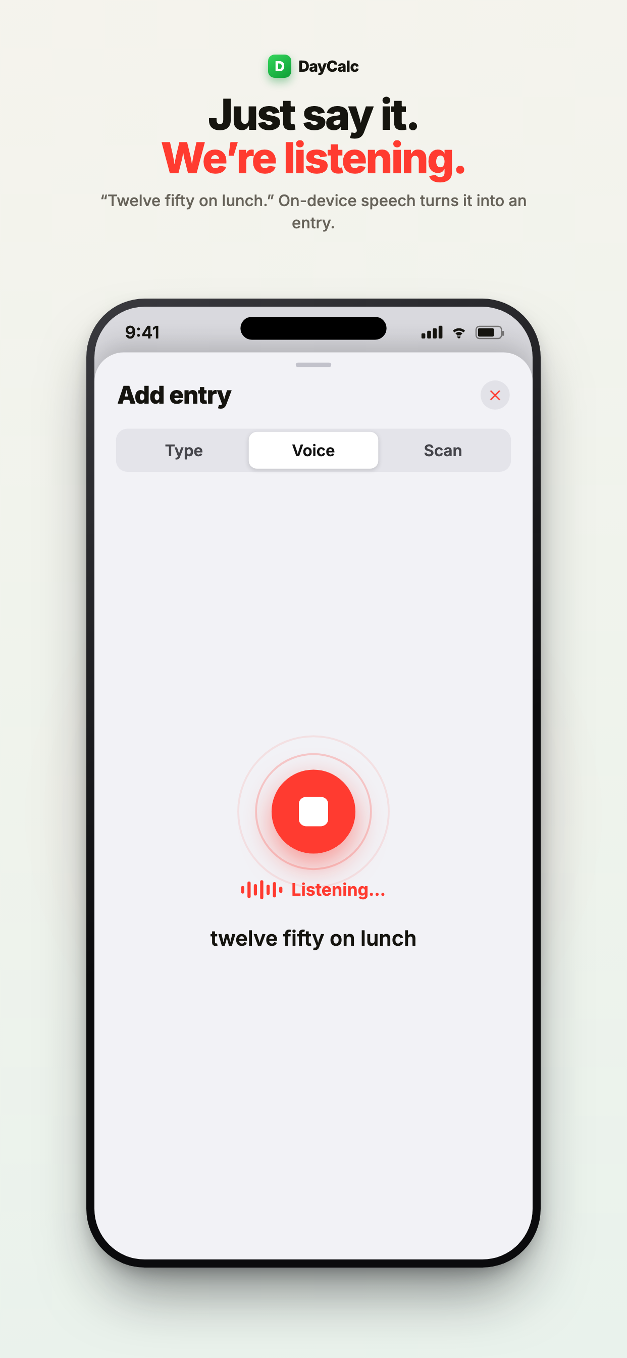 DayCalc - Daily Spend Tracker screenshot 5