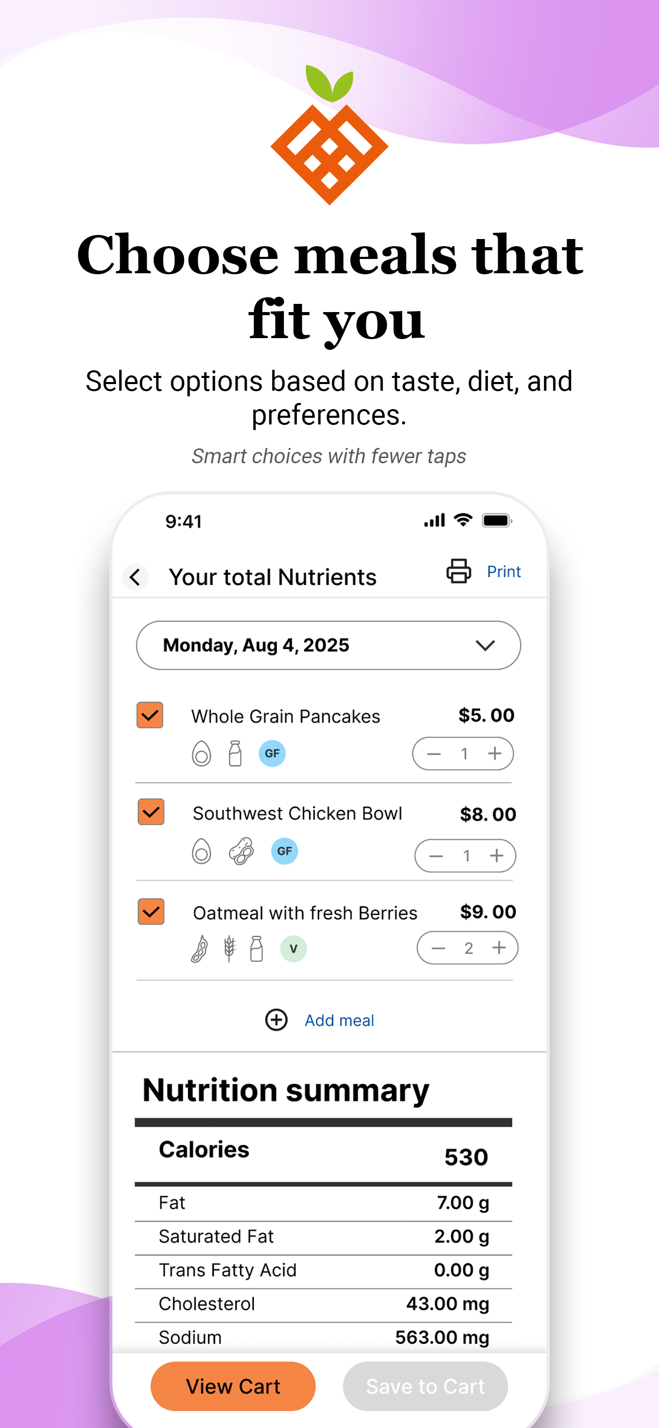 FD MealPlanner