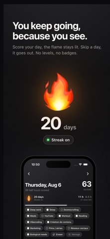 Halff: Score Your Day Screenshot 5 of 6