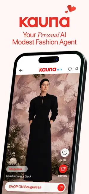 Kauna: AI Modest Fashion Agent screenshot 1
