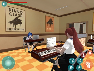 High School Anime Simulator 3D iPad screenshot
