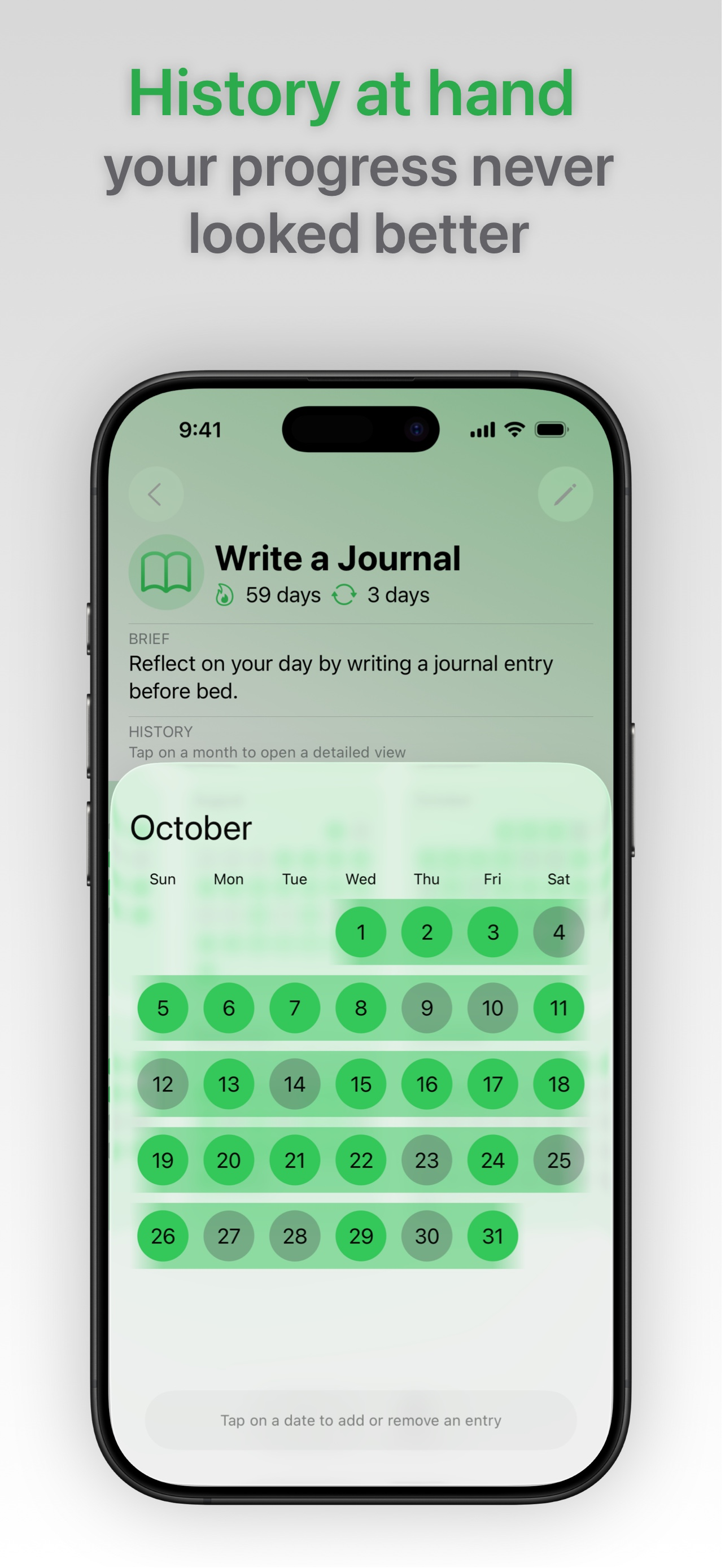 Habit Progress Tracker - Spark