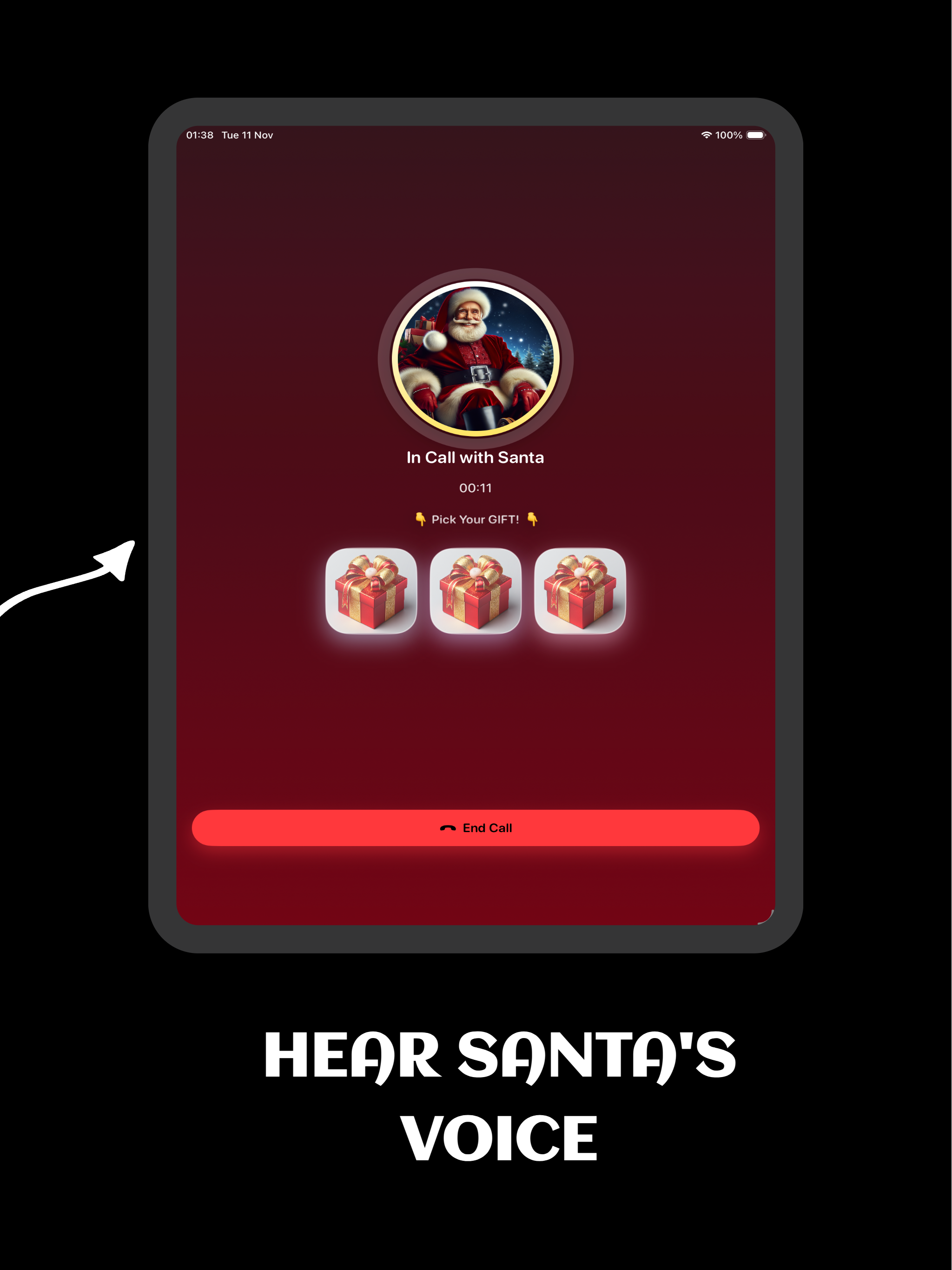 Call Santa Claus 2025