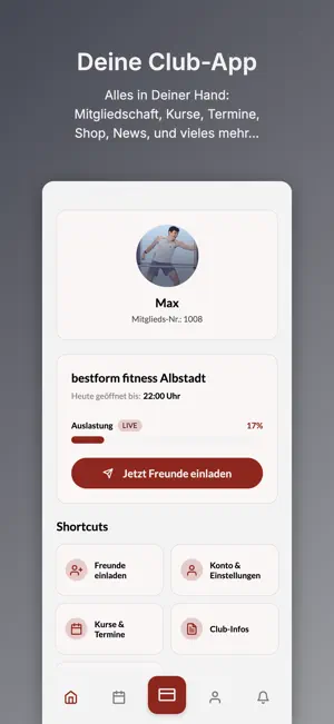 bestform fitness Albstadt screenshot 1