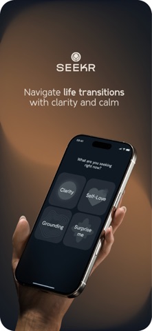 Seekr. iPhone screenshot
