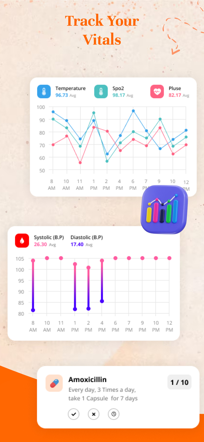 MedReminder - Vitals Tracker