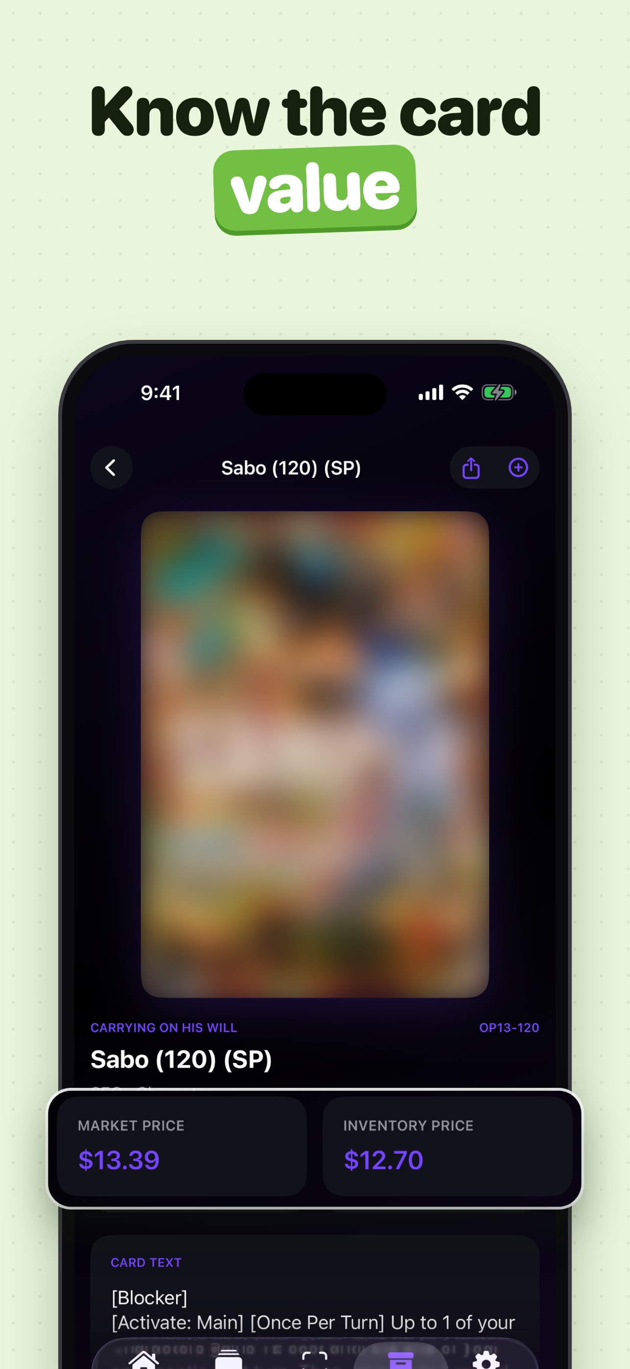 Screenshot 2 of Kiwi TCG Card Scanner