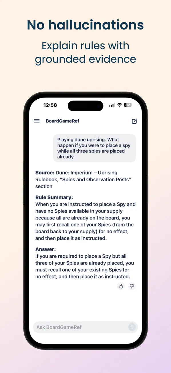 #1. BoardGameRef (iOS) Tekijänä: Haocheng Bai