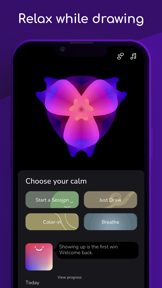 Flowspace - Art Therapy & Calm screenshot