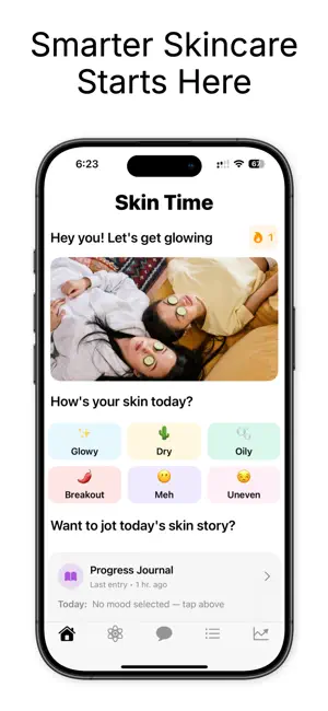 Skin Time: Get Glowing Skin screenshot 1