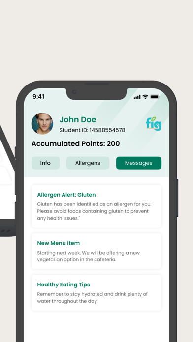 FIG K-12 STUDENT Screenshot