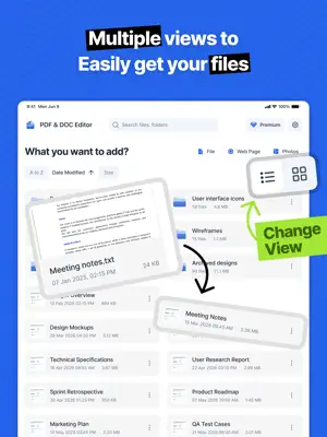 PDF & DOC Editor screenshot 2