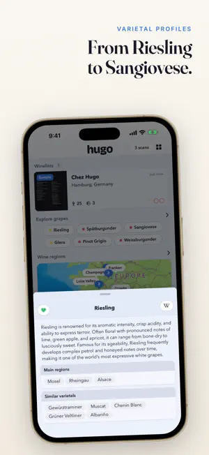 Hugo · AI Sommelier screenshot 3