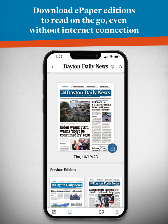 Dayton Daily News iPad screenshot 6 - News app