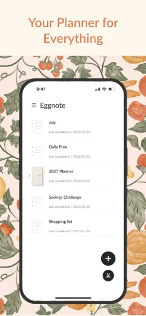 Eggnote screenshot 1