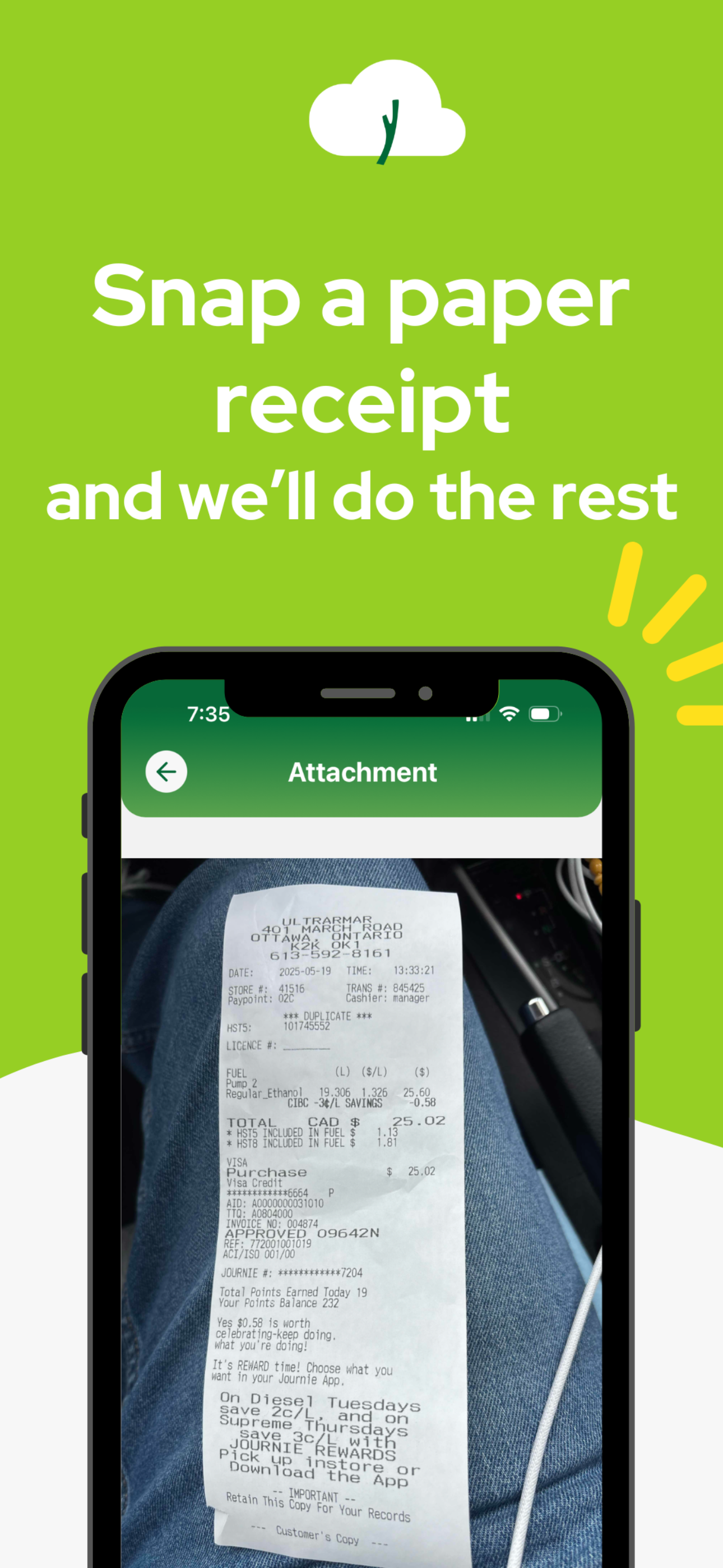Yubilly – Receipt Manager screenshot 4