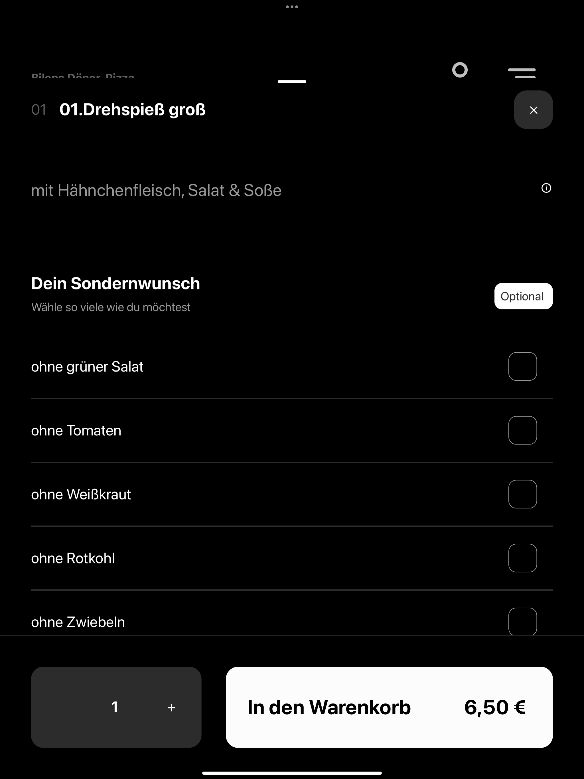 Bilens Döner-Pizza screenshot 8