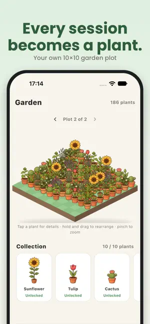 Pomodoro Timer ADHD: Sprout screenshot 2